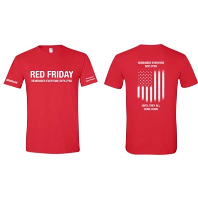 Armed Forces Support Network RED Friday Shirts